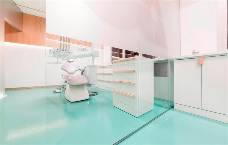 合肥诊所设计：一个暖色调的牙科诊所设计