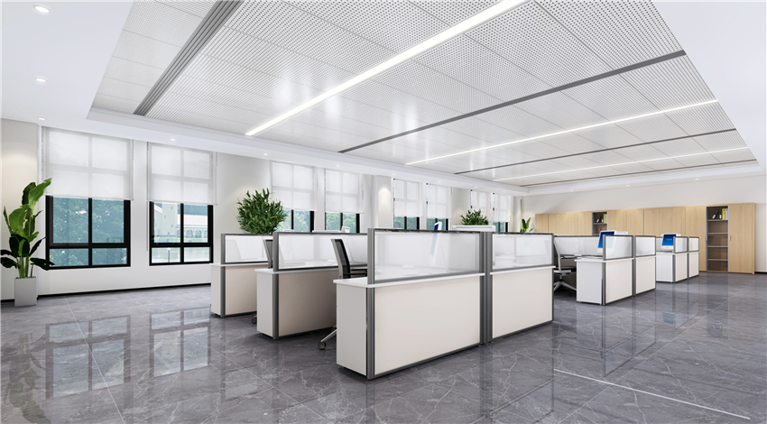 合肥1979设计：4000平企业办公楼空间设计效果